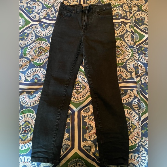 Everlane Black Straight Leg Jeans - Picture 1 of 5